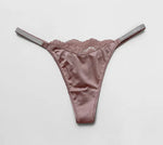 Rhinestone Lace Sexy Girls Women Panties Seamless Underwear G String Letter Transparent Thong For Female Low Rise Ladies Briefs