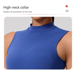 Hearuisavy Summer Sports Overalls Women Gym High Stretch Sleeveless Yoga Bodysuit Running Push Up Butt-Lifting Fitness Jumpsuit