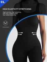 CZGUKE Women's Sportswear Yoga Set Integrated Sportswear Women's Gym Fitness Suit Fitness Stretch One Piece Yoga Suit