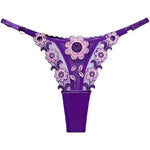 Thin Sexy Girls G String Thong Lace Panties Women Briefs Embroidery Hollow Out Transparent Underwear Female Lingerie