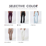Hearuisavy Summer Woman Workout Flared Pants Leggings Pilates Fitness Trousers High Waist Butt Lifting Yoga Bell-Bottom Pants