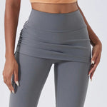 Flare Leggings Women Yoga Pants Bell-bottoms Yoga Trousers High Waist Fitness Pants Stretch Gym Wide Leg Yoga Leggings