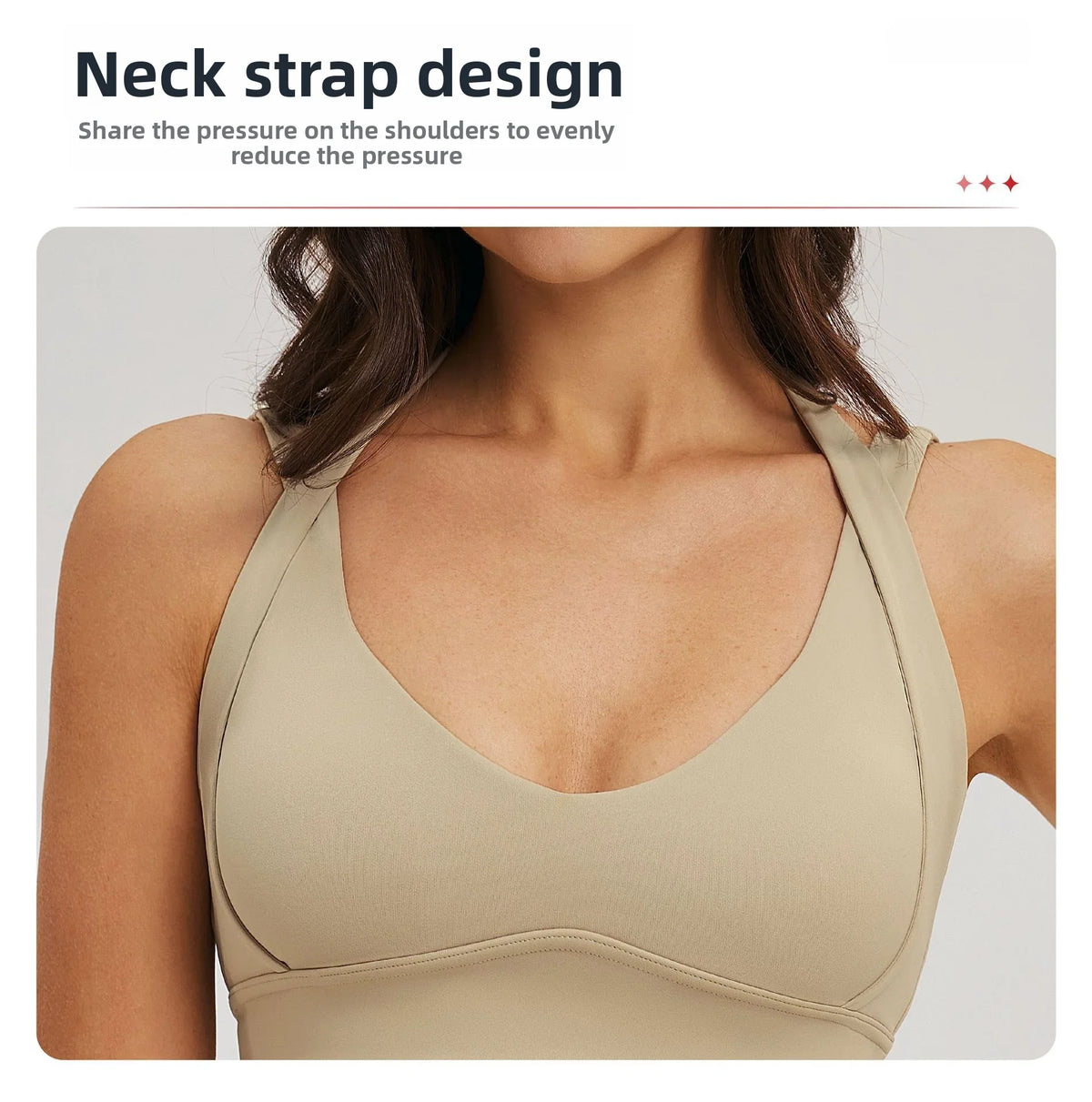 Workout Clothes Woman Gym Top Breathable Sports Bra Fitness Trainning Shoulder Strap Yoga Bra Outdoor Jogging Push Up Underwear