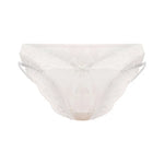 Rhinestones Girls Sexy G String Lace Panties Women Underwear Briefs Hollow Out Thong Transparent Lingerie Intimates