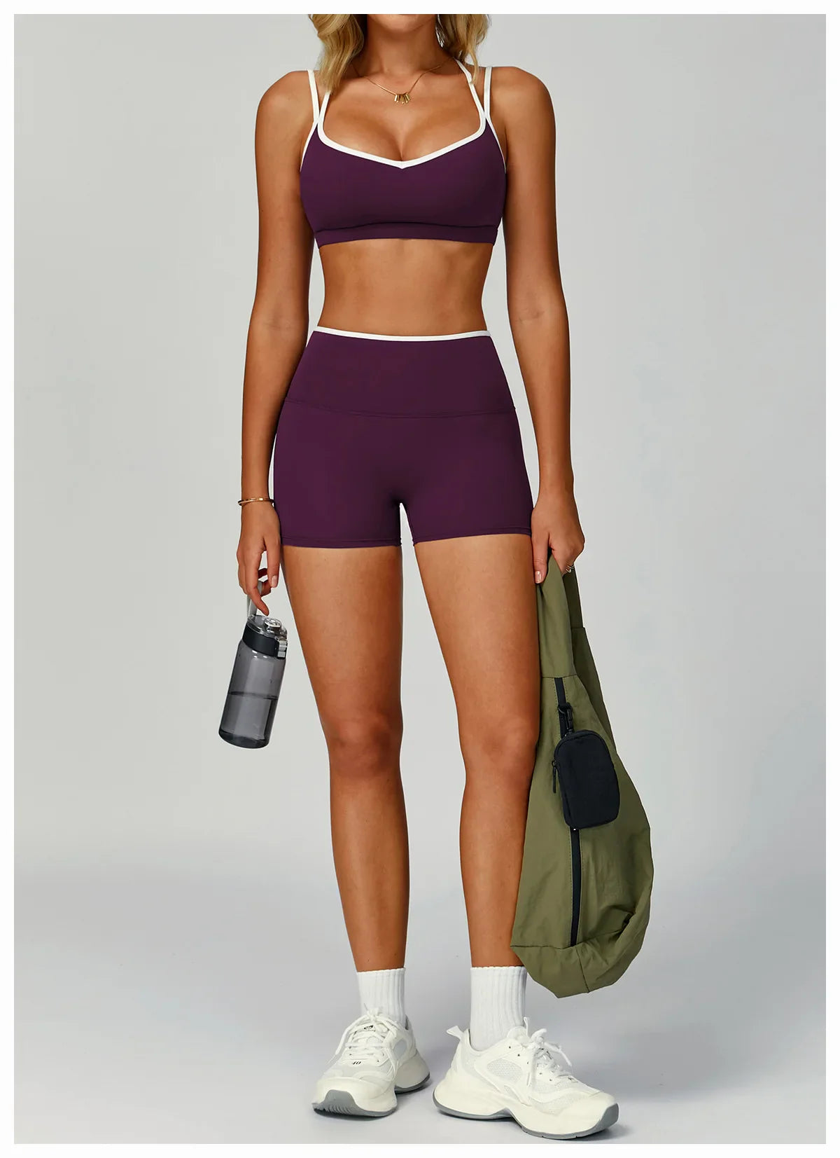 Sexy Back Sports Bra Top Women's Push-Up Yoga Underwear Fitness Top Running Workout Yoga Top Soft Beauty Back Bras Gym Underwear