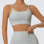 Hearuisavy Summer Ultra-Soft Fabrics Sports Bra Gym Top Women Push Up Workout Quick-Dry Yoga Top Sportswear Fitness Underwear