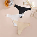Seamless Sexy Women Panties Underwear Thong Intimates G StringLadies Low-Rise Briefs Female Panty Set Lingerie Size S-XL