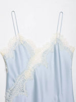 HH Sexy Women Asymmetrical Lace Slip Tops Summer Female Backless Sleeveless Off Shoulder Underwear Tanks Elegant Beach Camisole