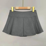 WOMENGAGA Korea Style Sexy Slim High Waist Strap A-line Half Length Skirt Fashion Women Skorts JK Sweet 2023 NewOW3W