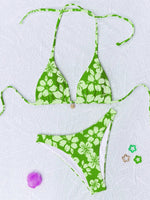 Micro Bikini 2026 Push Up Women Swimsuits Sexy Swimwear Brazilian Bikini Set Biquini Print Swimsuit Summer Brown Beachwear