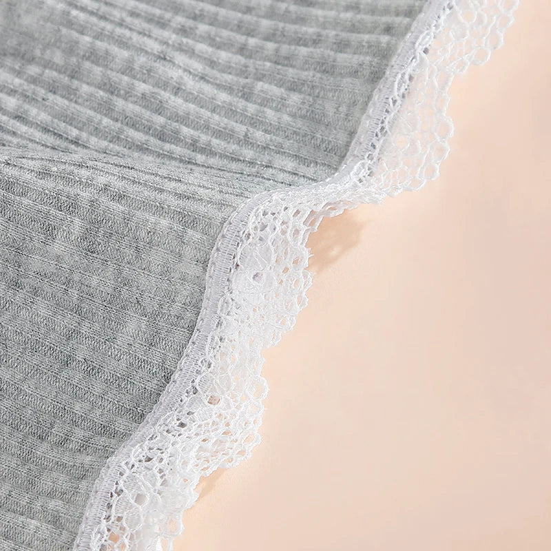 Lace Cotton Panties Sexy Women Briefs Underwear Thong Soft G StringIntimates Ladies Female Panty Lingerie