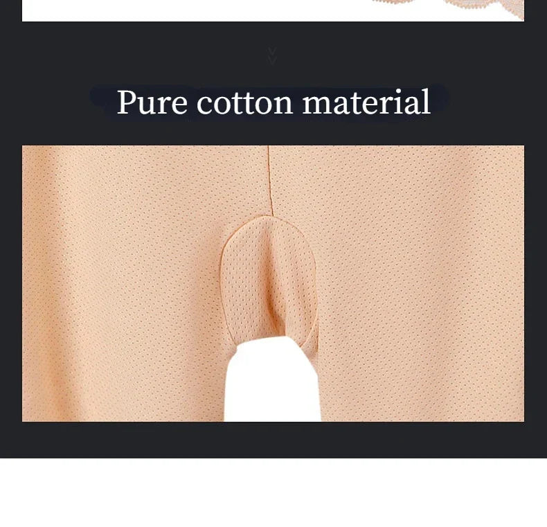 Plus Size Safety Short Pants Women Seamless Under Skirt Boxers For Women Sexy Lace Anti Chafing Boyshort Panties Underwear