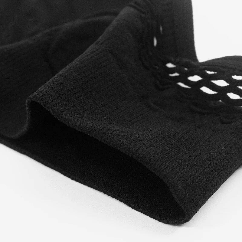 1pcs Mid Waist Sexy Women's Panties Hollow Out Breathable Comfortable Female Underwear Lingerie Solid Fishnet Ladies Briefs