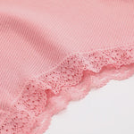 3PCS/Set Women Cotton Panties Low Waist Sexy Lace Brazilian Briefs Female Cross Webbing Underpants Soft Breathable Lingerie S-XL