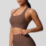 Women Fitness Yoga Bras Sexy Sling Beauty Back Fitness Push Up Sports Women Underwear Running Crop Top Yoga Clothes