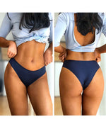 Ice Silk Thong Sexy Women Panties Seamless G String Briefs T Back for Girls Underwear Temptation Ladies Underpants Size M-XXL