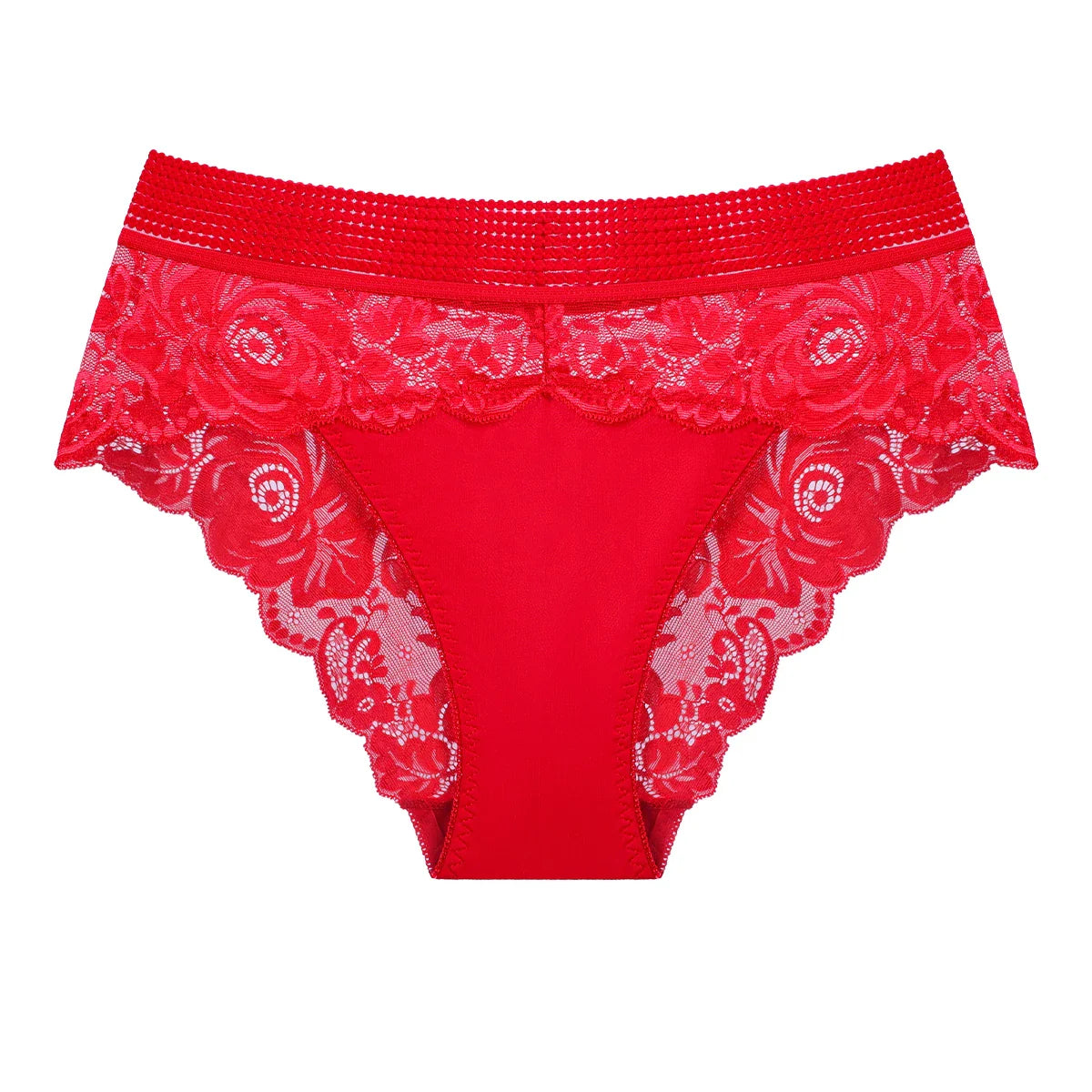 3pcs/pack Low Waist Floral Women's Panties Sexy Elegant Lady Briefs Underwear Fashion Style Breathable Comfort Female Underpants