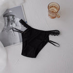 Ice Silk Seamless G String Lace Women Panties Sexy Thong Girls Underwear Female Briefs Low Waist Intimates Fitness Lingerie