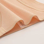 Women Cotton Maillard Brazilian Sexy Panties Breathable Low Waist Female Underwear Soft Solid Color Intimates High Elastic Linge
