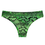 Ice Silk Seamless Snake Leopard Women Panties Sexy G String Thong Underwear T Back Girls Briefs Fitness Lingerie Plus Size M-XXL