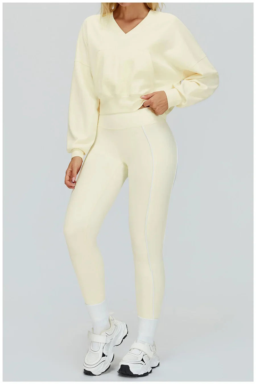 Women Yoga Set 2/3PCS Gym Clothes Long Sleeved Sportswear Yoga Suits Fitness Tracksuits Sport Outfits Crop Tank Bra Gym Leggings