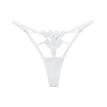 Sexy Thong Lace Panties Women Briefs Girls G String Hollow Out Transparent Underwear Female Thin Low Waist Lingerie Size S-XL