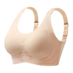 Sexy Lifting Seamless Underwear Women's Small Breasts Gathering No Steel Ring Bh Upper Holder Breast Adjustable Ladies Bra M-6XL