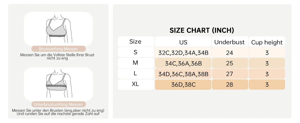 7pcs Bra and Panty Set Women's Lingerie Seamless Push-Up Wireless Bras with Removable Padding Basic Everyday T-Shirt Lingerie