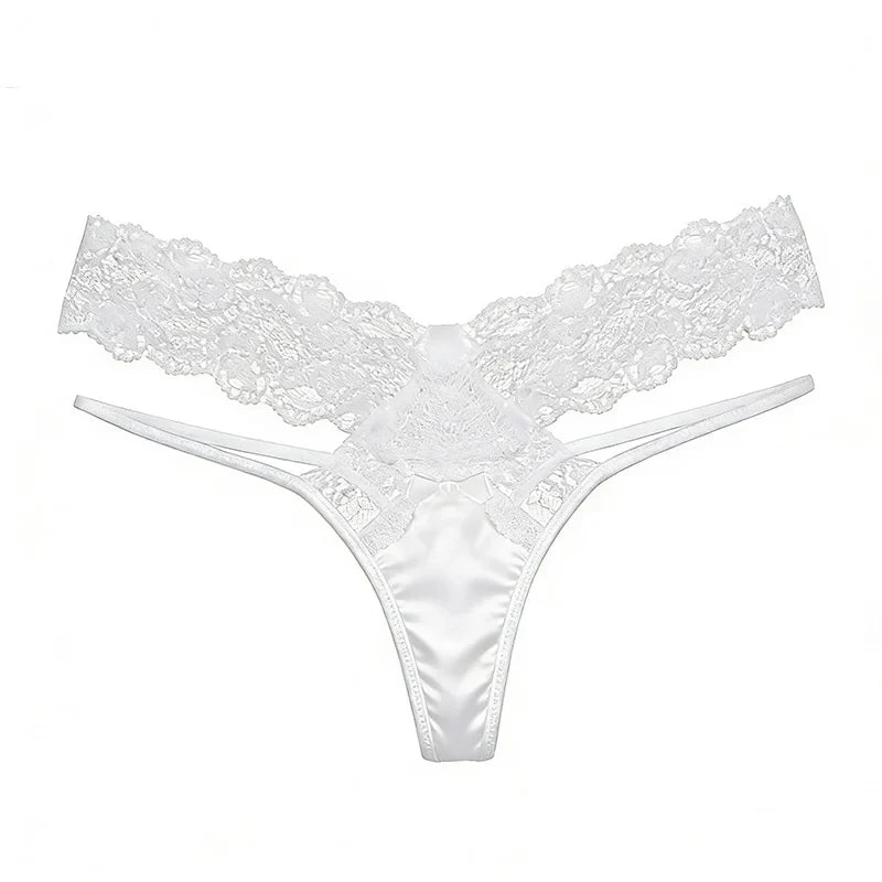 High Quality Sexy Women Panties Transparent Hollow Out Underwear Girls Briefs Lace Underpants Lingerie Girls G string Intimates