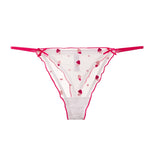 Heart Lace Sexy Girls Briefs Women Panties Seamless Bowknot G String TransparentThong Underwear Low Waist Female Lingerie