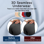 7PCS/Set Women High Waist Seamless Underwear Breathable Comfort Briefs S-2XL