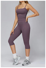 New yoga set 2 pieces gym set Women Long Sleeve Sports Shirts Sports Bra Leggings Suit Fitness Running Workout Suits Tracksuit