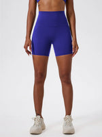 Hearuisavy Summer Soft Sports Shorts Buttock Lift Gym Leggings Women High Waist Yoga Shorts Women Running Cycling Workout Shorts