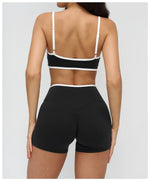 Women Bra Shockproof Gym Top Women Underwear Thin Strap Halter Sports Bras Scrunch Push-up Workout Yoga Tank Tops Women's Clothe