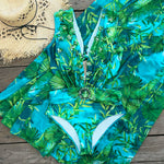 2024 New Sexy Bikini Set Printed Diamond Brazilian Biquini Women Swimwear Skirt Bathing Suit Girls Summer Beachwear Dress