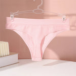3PCS Seamless Women's Lingerie Female Thongs Sexy Underwear Low-Rise Underpant Women's Panties Intimates Bikini Briefs S-XL