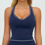 Fitness Bra Workout Tops Patchwork Gym Underwear Fitness Sports Bras Sexy Athletic Sport Bra Women Backless Gym Yoga Crop Top