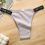 Sexy Women Cotton Brazilian panties Breathable Low Waist Female Underwear Soft Solid Color Intimates High Elastic Lingerie