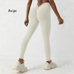 DIAS FIT JOY Women's Yoga pants back V-waist buttocks lifting pants high waist sports and fitness pants sports pants