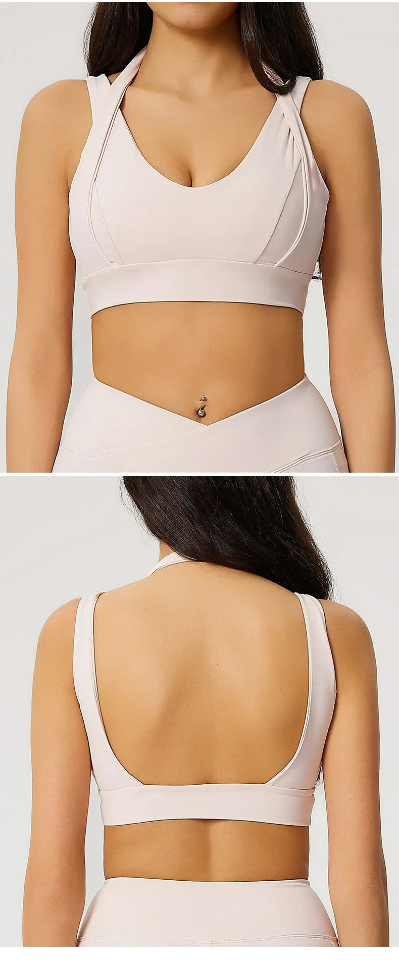 High Strength Gym Top Women Sports Bra Running Back Cross Yoga Bra Breathable Sports Underwear Women Fitness Workout Top Women