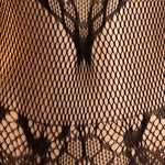 Adult Hollow Lingerie Set Women's Erotic Fishnet Bodystocking Crotchless Temptation Bodysuit Porn Breastless Hot Mesh Underwear