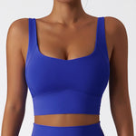 Comfort SkinFriendly Sports Bra With Chest Pad Tank Top Women Gym Fitness Running Yoga Bra Stretch Pull Up Vest Underwear Women