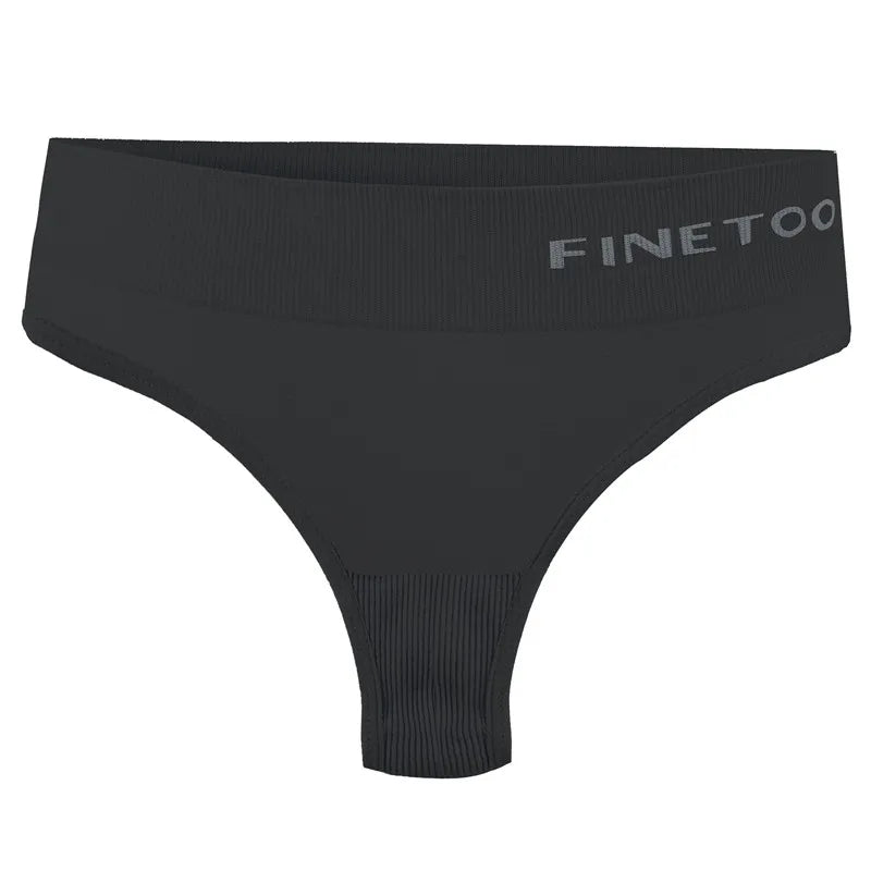 M-2XL Seamless Thongs Women High Waist G-string Ladies Comfortable Bikini Panties Soft Thong Underpants Girls Underwear Lingerie