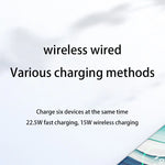 OnePlus Power Bank 200000mAh Portable Auxiliary Spare External Magnetic Battery Pack Wireless Charger For iPhone Xiaomi