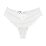 Hollow Out Girls G String Sexy Panties Women Briefs Thong Transparent Lace Underwear Female Thin Low Waist Lingerie Size S-XL