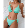 Sexy String Bikini 2026 Two Piece Mint Green Swimsuit Female Swimwear Women Thong Bikinis Set Bather Beachwear Bathing Suit Pool test