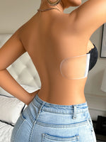 Silicone Pads Strapless Solid Color Sexy Lace Bras Fashionable Outfits Push up Detachable Straps Women's Bra