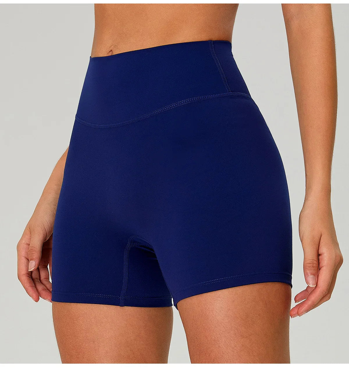 Sports Short Women Yoga Legging Shorts Squat Proof High Waist Fitness Tight Running Short Quick Drying Cycling Workout Gym Short