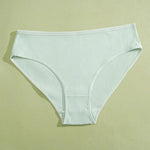 Women's Seamless Cotton Briefs Women Panties Solid Color Breathable Underwear Female Low Waist Soft Lingerie S-XXL