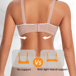6pcs Seamless Tassel Decor Wireless Women Bra Push-Up - Adjustable Strap, Soft Colors Black/Pink/Beige/Light Blue/Mint Green